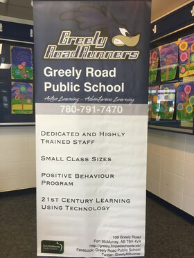 school banner